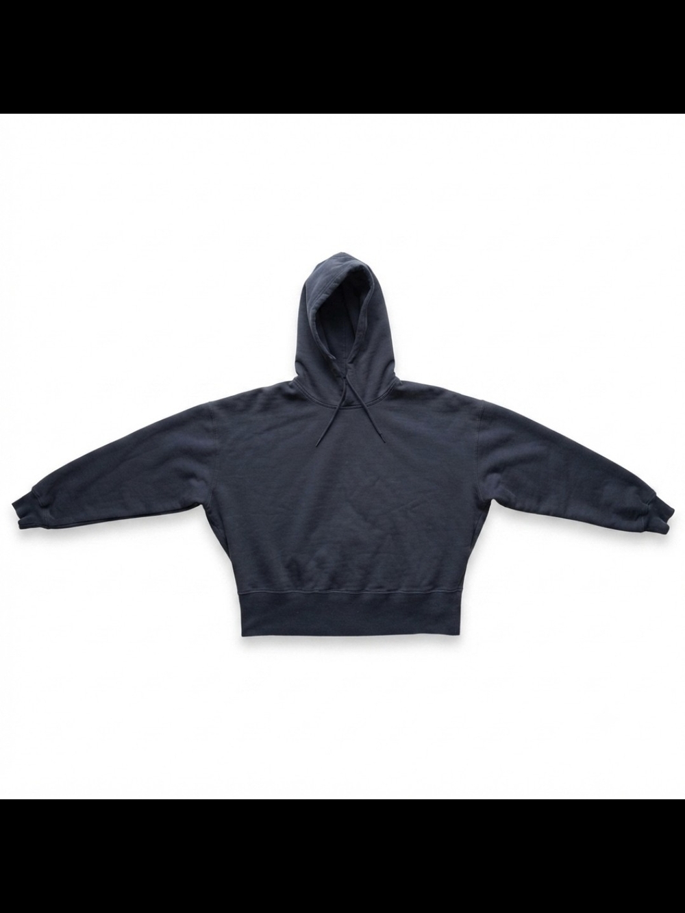 Old Navy Crop Navy Crewneck Hoodie Sweater XL